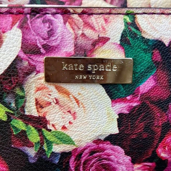 Kate Spade Floral Pink Tote Bag - Picture 2 of 8